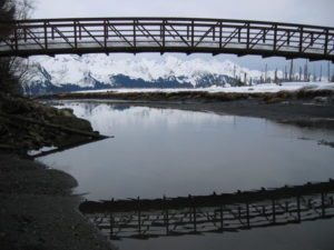 Bridge over Trail Lake.